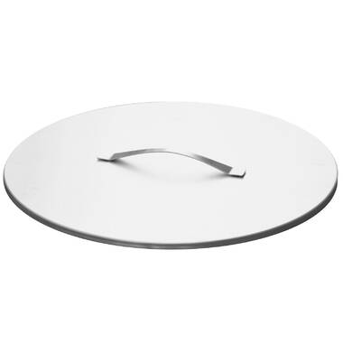 Curonian 31'' Round Stainless Steel Fire Pit Lid & Reviews | Wayfair